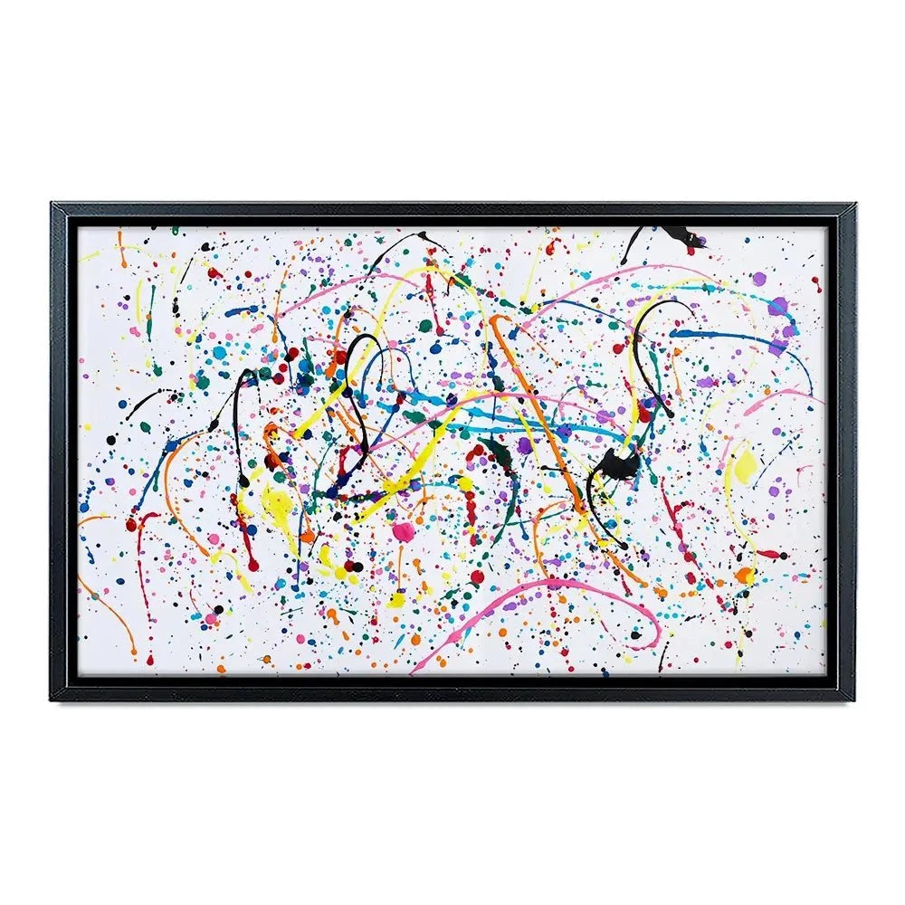 Splashes And Drips Canvas Print Splashes And Drips Canvas Print wall art product kenchiro168 / Shutterstock
