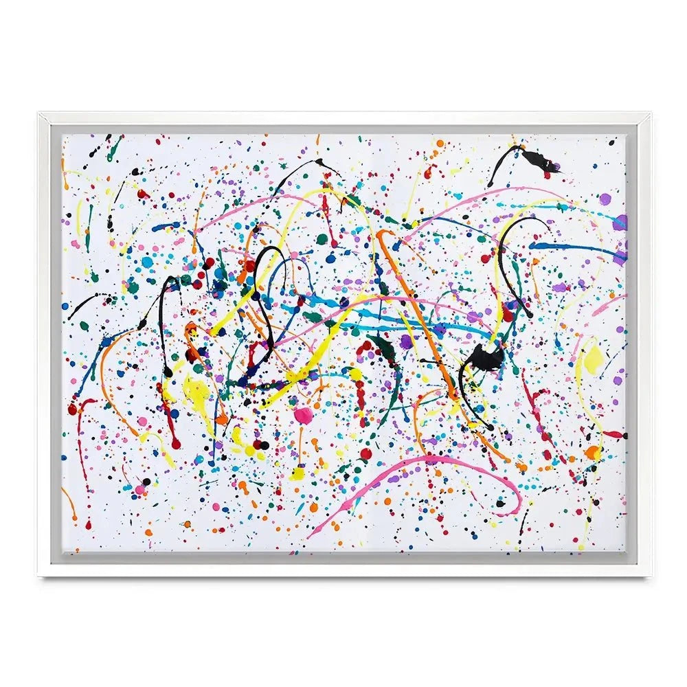 Splashes And Drips Canvas Print Splashes And Drips Canvas Print wall art product kenchiro168 / Shutterstock