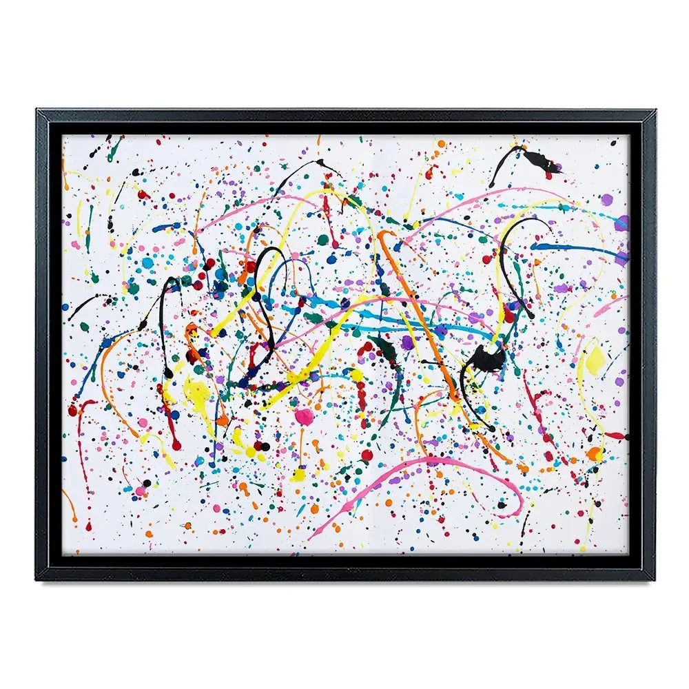 Splashes And Drips Canvas Print Splashes And Drips Canvas Print wall art product kenchiro168 / Shutterstock