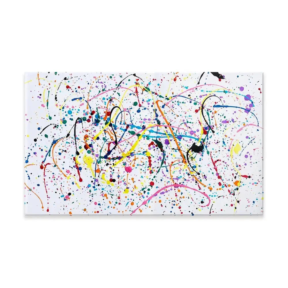 Splashes And Drips Canvas Print Splashes And Drips Canvas Print wall art product kenchiro168 / Shutterstock