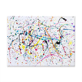 Splashes And Drips Canvas Print Splashes And Drips Canvas Print wall art product kenchiro168 / Shutterstock