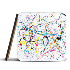 Splashes And Drips Coaster Set Splashes And Drips Coaster Set wall art product kenchiro168 / Shutterstock