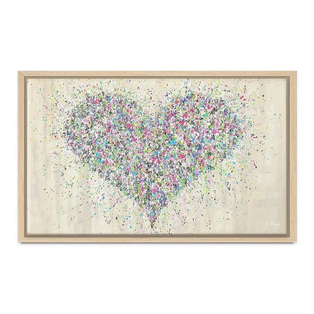 Spring Makes My Heart Sing Canvas Print Spring Makes My Heart Sing Canvas Print wall art product Jo Gough