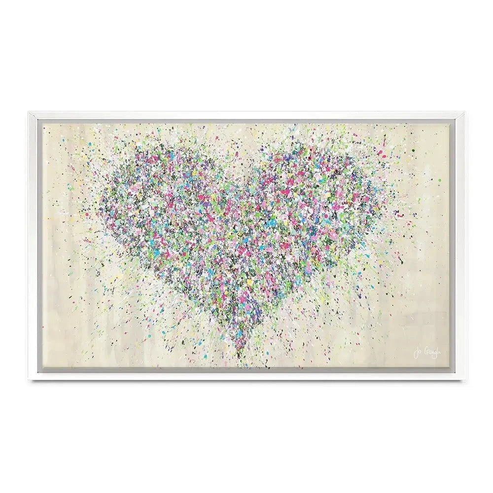 Spring Makes My Heart Sing Canvas Print Spring Makes My Heart Sing Canvas Print wall art product Jo Gough