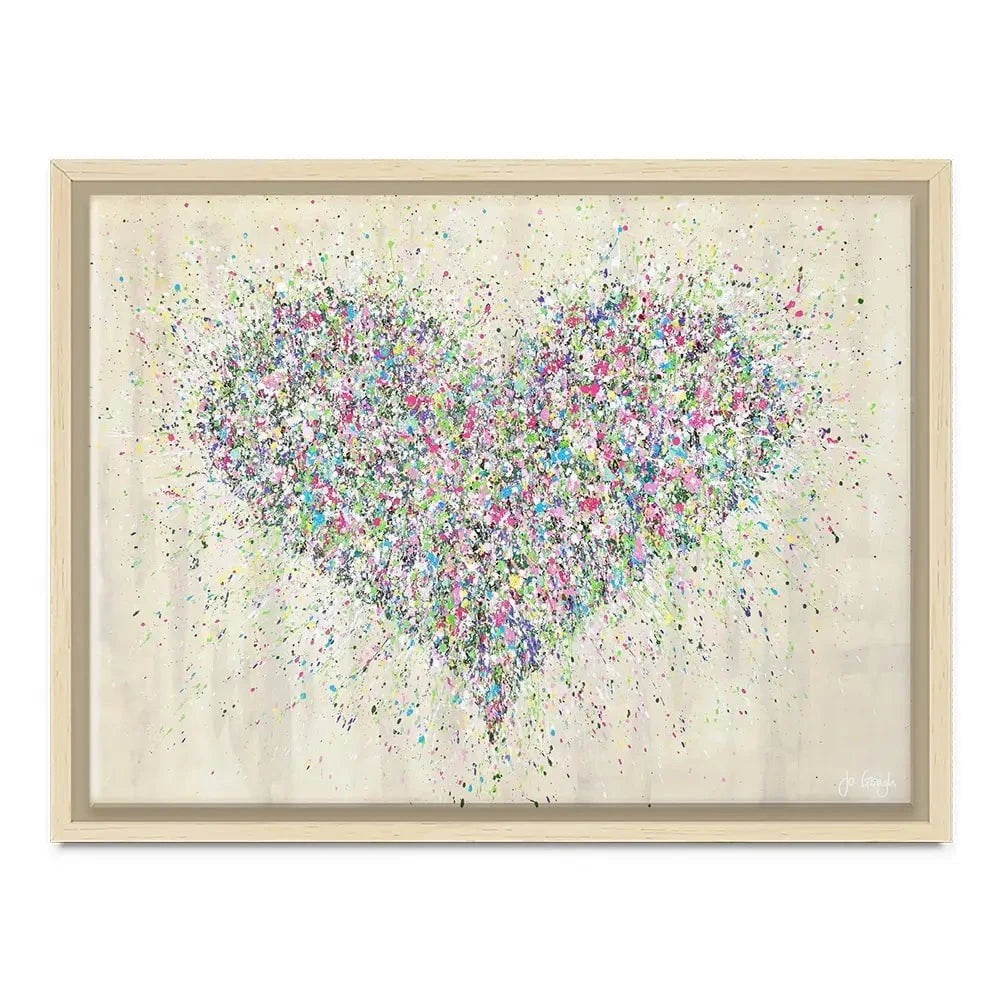 Spring Makes My Heart Sing Canvas Print Spring Makes My Heart Sing Canvas Print wall art product Jo Gough