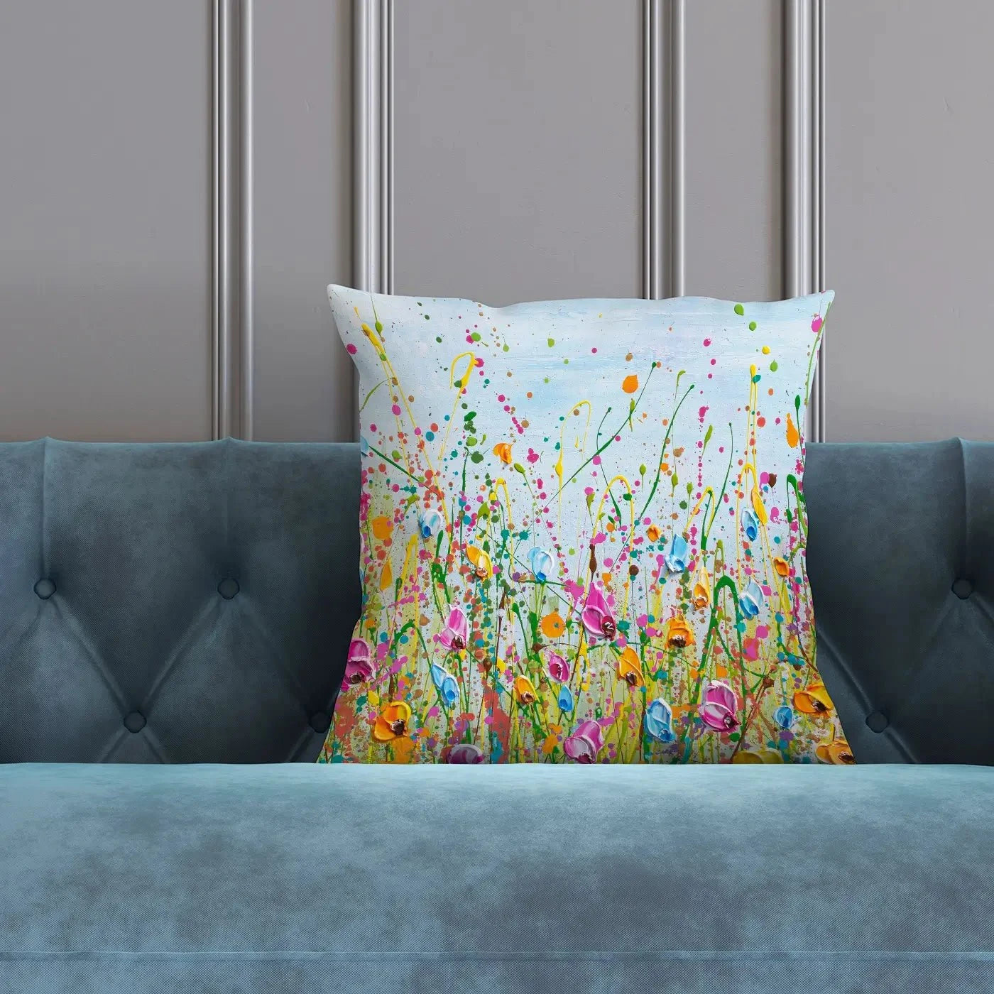 Spring Meadow Cushion Spring Meadow Cushion wall art product Olga Tkachyk
