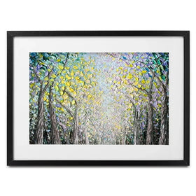 Spring Rising Framed Art Print Spring Rising Framed Art Print wall art product Nada Khatib
