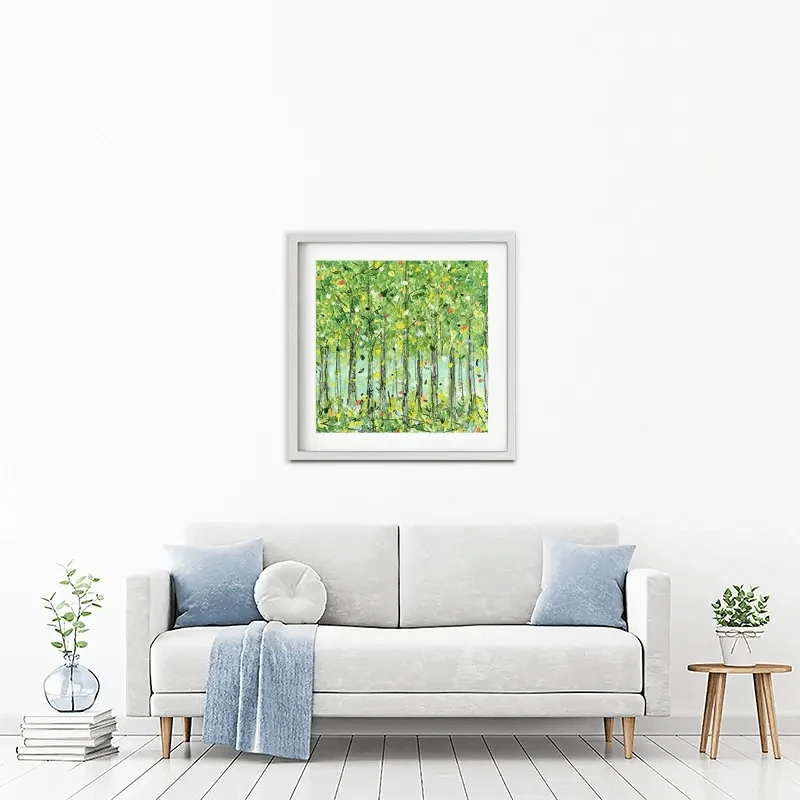 Springtime Forest Framed Art Print Springtime Forest Framed Art Print wall art product Charlotte Anna Reed