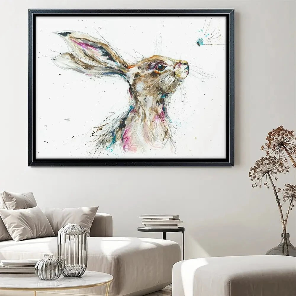 Squiggle Canvas Print Squiggle Canvas Print wall art product Nicola Jane Rowles