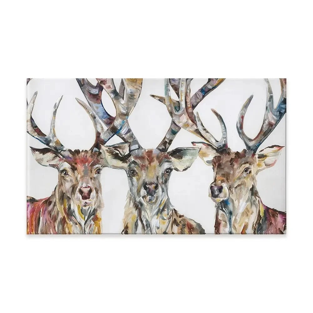 Stag Party Canvas Print Stag Party Canvas Print wall art product Nicola Jane Rowles