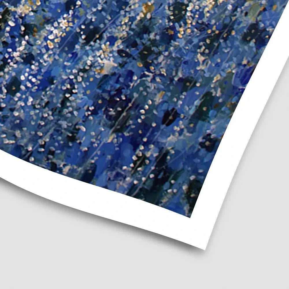 Standing Blue Art Print Standing Blue Art Print wall art product Tim O'Toole