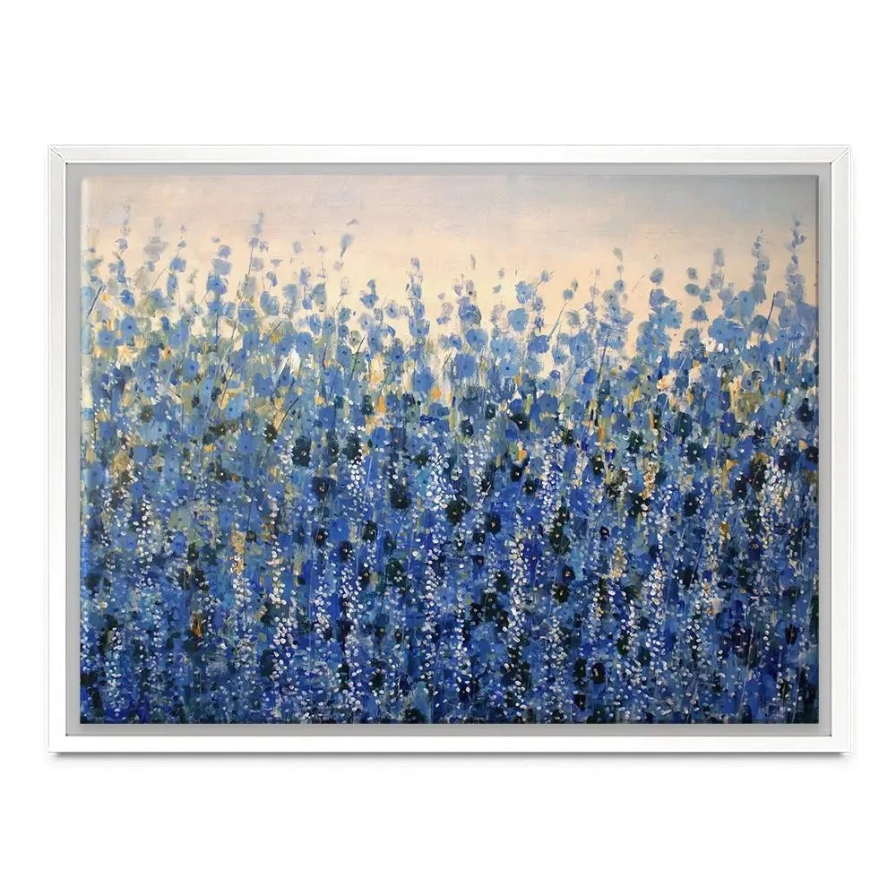 Standing Blue Canvas Print Standing Blue Canvas Print wall art product Tim O'Toole