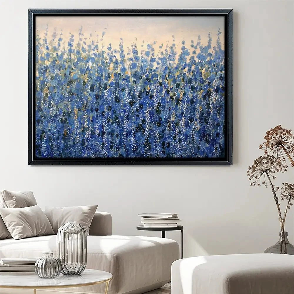 Standing Blue Canvas Print Standing Blue Canvas Print wall art product Tim O'Toole