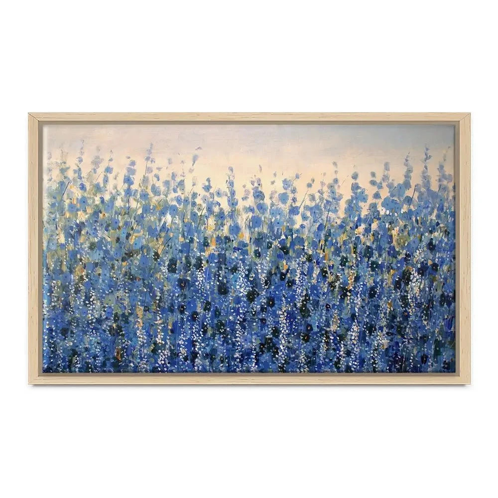 Standing Blue Canvas Print Standing Blue Canvas Print wall art product Tim O'Toole