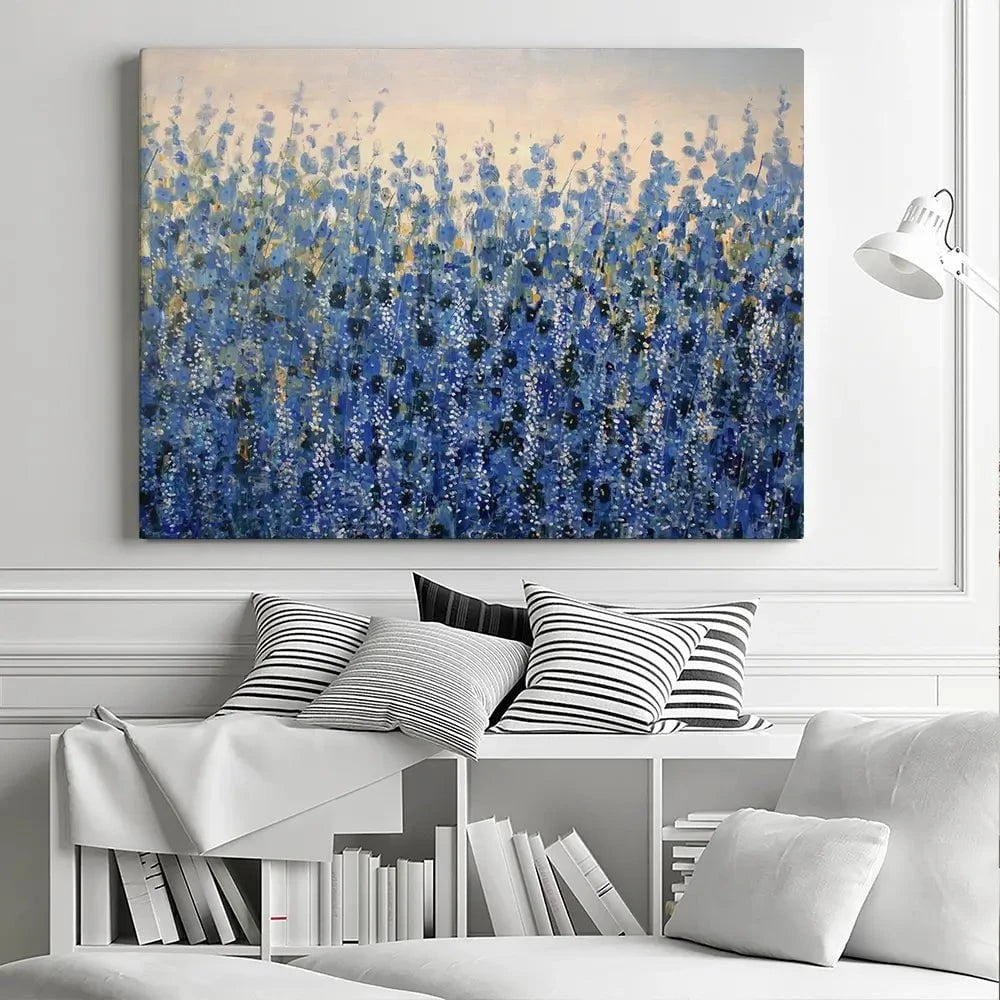 Standing Blue Canvas Print Standing Blue Canvas Print wall art product Tim O'Toole