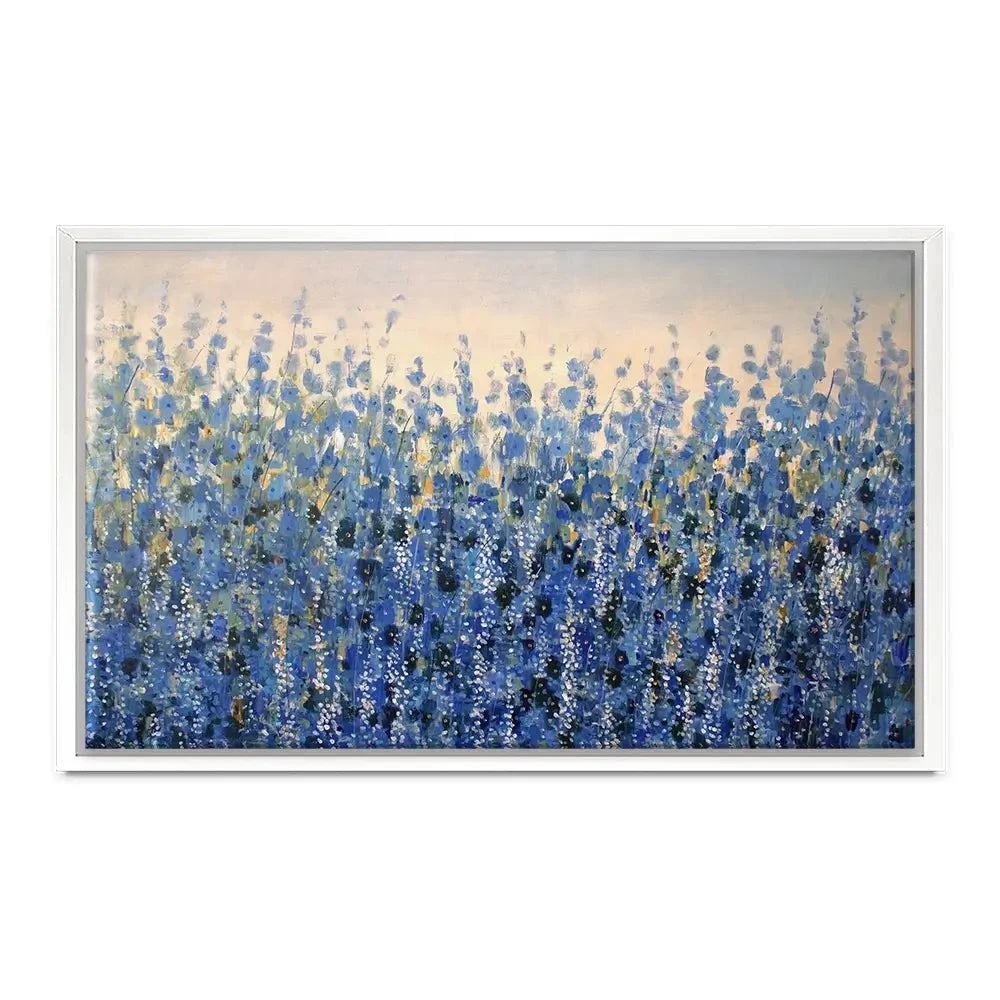 Standing Blue Canvas Print Standing Blue Canvas Print wall art product Tim O'Toole