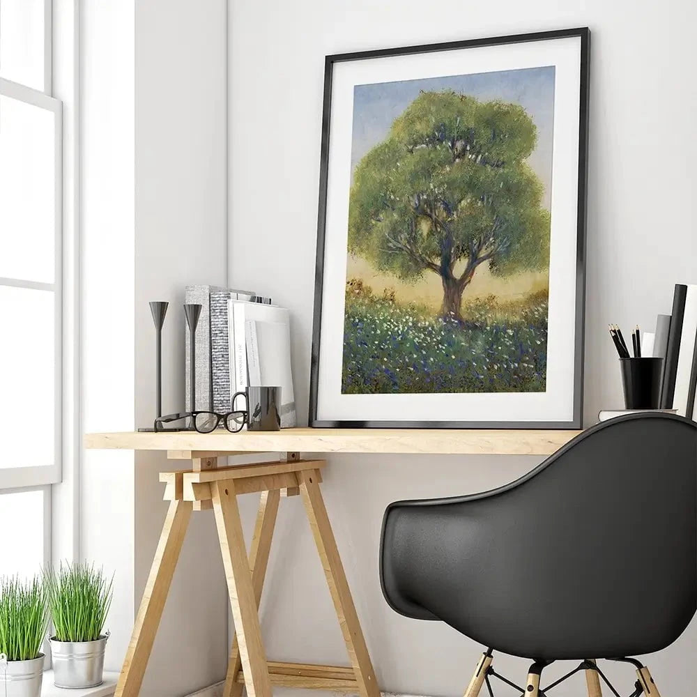 Standing In The Field Framed Art Print Standing In The Field Framed Art Print wall art product Tim O'Toole