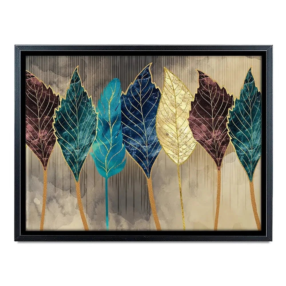 Standing Leaves Canvas Print Standing Leaves Canvas Print wall art product 3d artwork wallpaper / Shutterstock