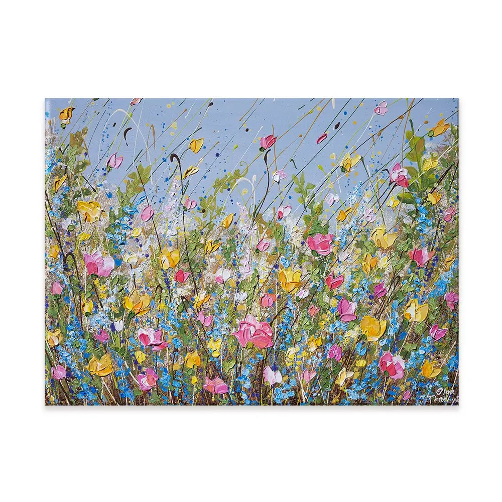 Stillness In Bloom Canvas Print Stillness In Bloom Canvas Print wall art product Olga Tkachyk