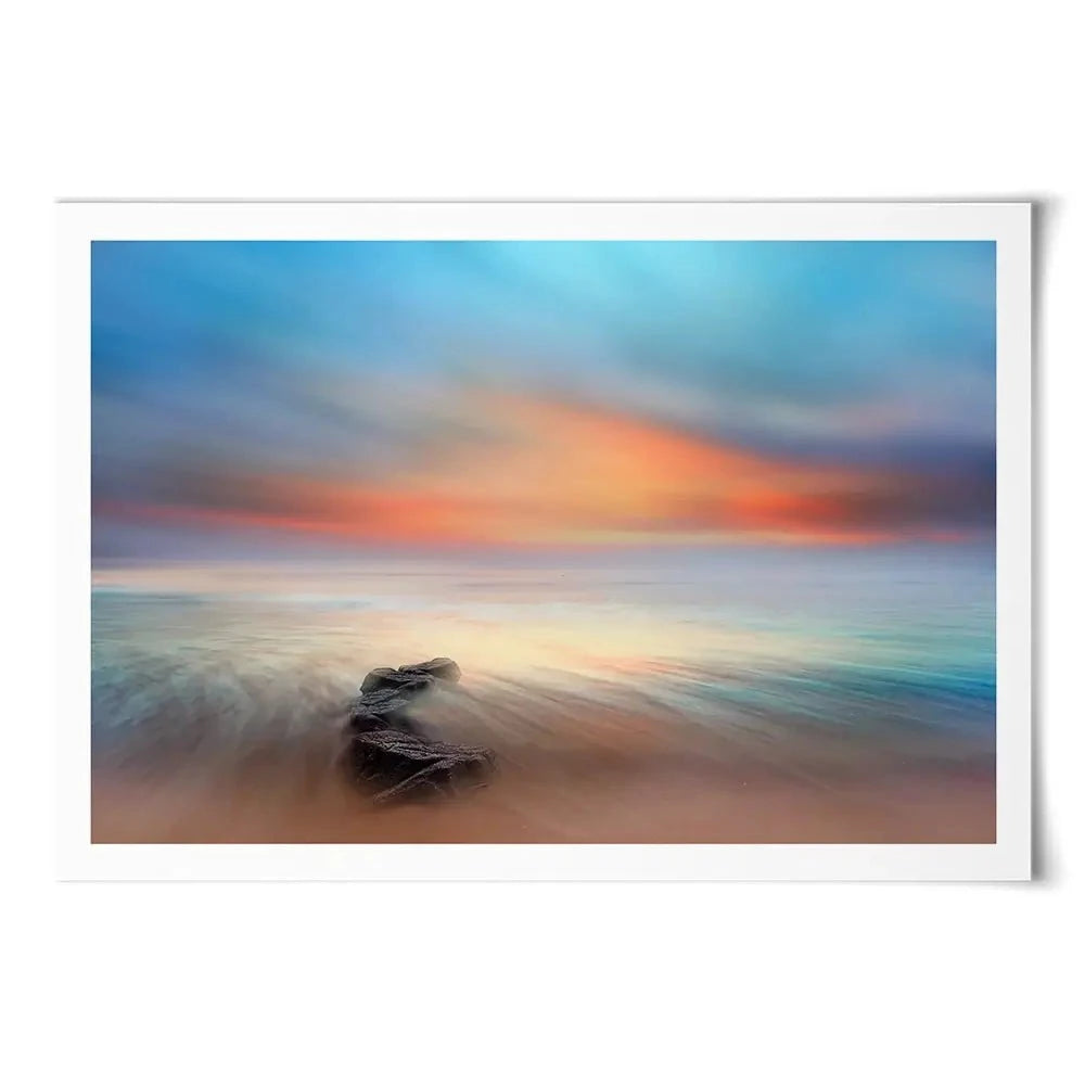 Stone and Sea Art Print Stone and Sea Art Print wall art product Amir Bajric / Shutterstock