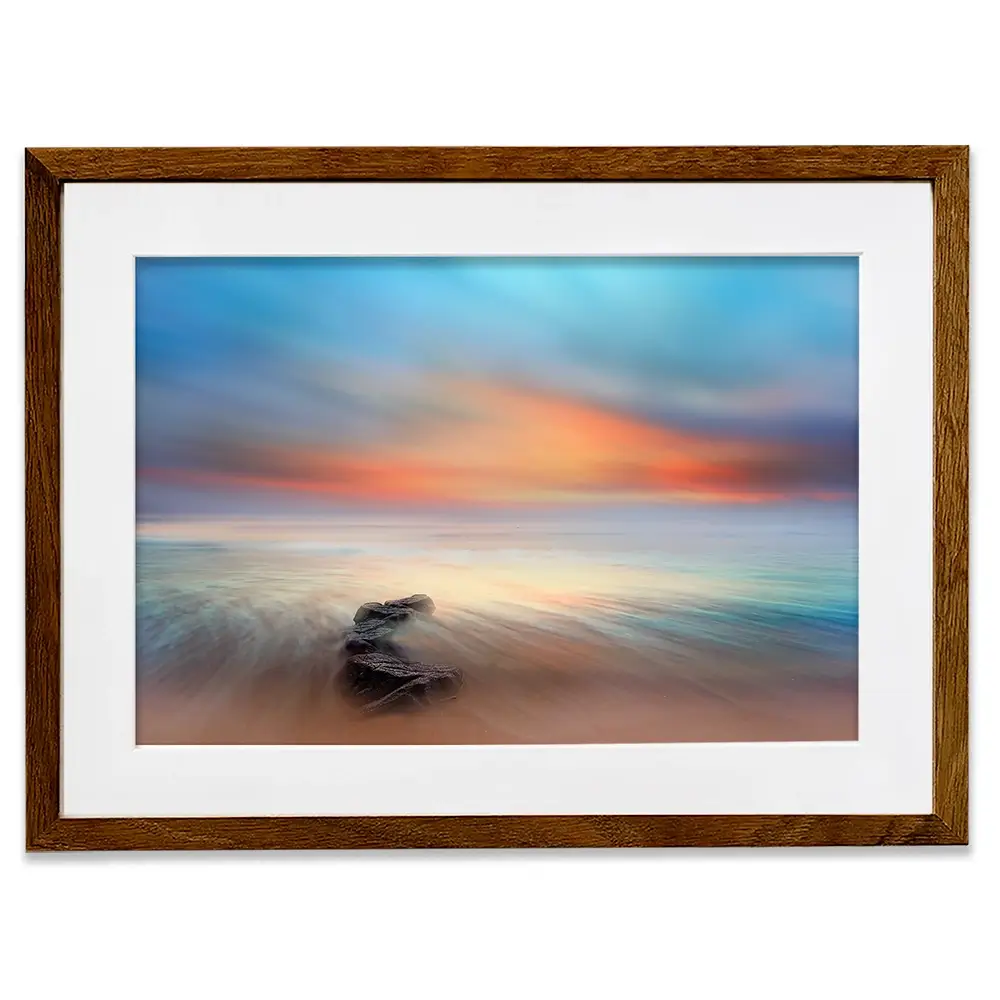 Stone And Sea Framed Art Print Stone And Sea Framed Art Print wall art product Amir Bajric / Shutterstock