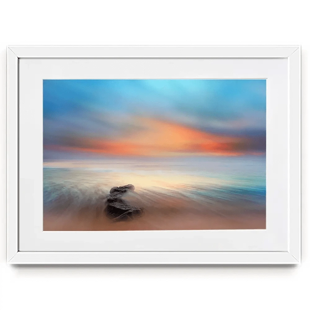 Stone And Sea Framed Art Print Stone And Sea Framed Art Print wall art product Amir Bajric / Shutterstock