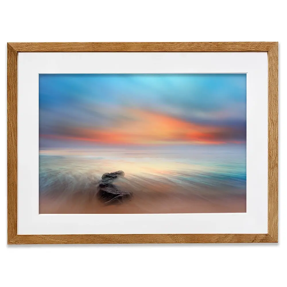 Stone And Sea Framed Art Print Stone And Sea Framed Art Print wall art product Amir Bajric / Shutterstock