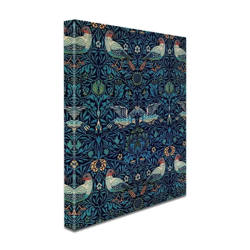 Strawberry Thief Canvas Print Strawberry Thief Canvas Print wall art product Sadaf W / Shutterstock