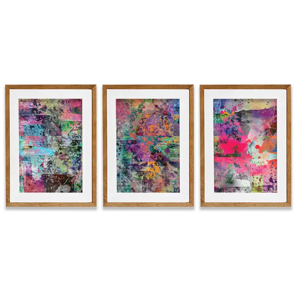 Street Art Framed Art Print Trio Street Art Framed Art Print Trio wall art product ARTEMENKO VALENTYN / Shutterstock