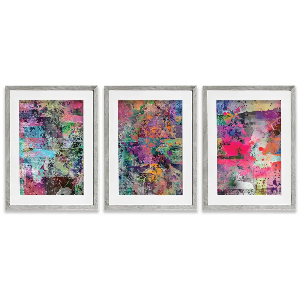 Street Art Framed Art Print Trio Street Art Framed Art Print Trio wall art product ARTEMENKO VALENTYN / Shutterstock