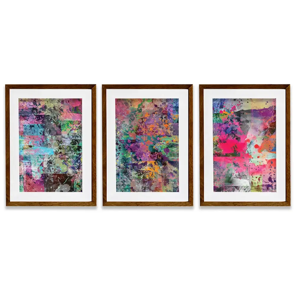 Street Art Framed Art Print Trio Street Art Framed Art Print Trio wall art product ARTEMENKO VALENTYN / Shutterstock
