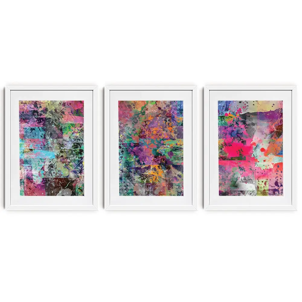 Street Art Framed Art Print Trio Street Art Framed Art Print Trio wall art product ARTEMENKO VALENTYN / Shutterstock