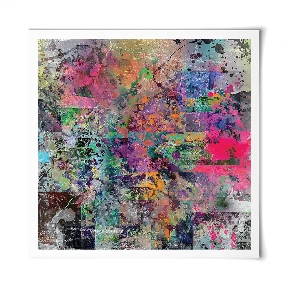 Street Art Square Art Print Street Art Square Art Print wall art product ARTEMENKO VALENTYN / Shutterstock