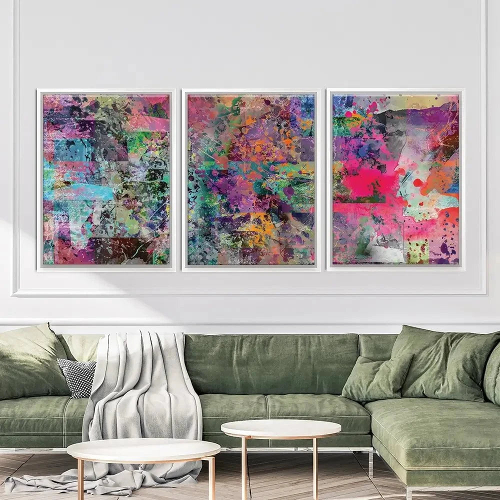 Street Art Trio Canvas Print Street Art Trio Canvas Print wall art product ARTEMENKO VALENTYN / Shutterstock