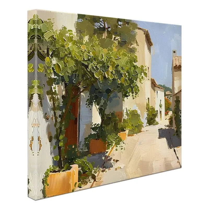 Street In Mallorca Canvas Print Street In Mallorca Canvas Print wall art product Elena Avanesova