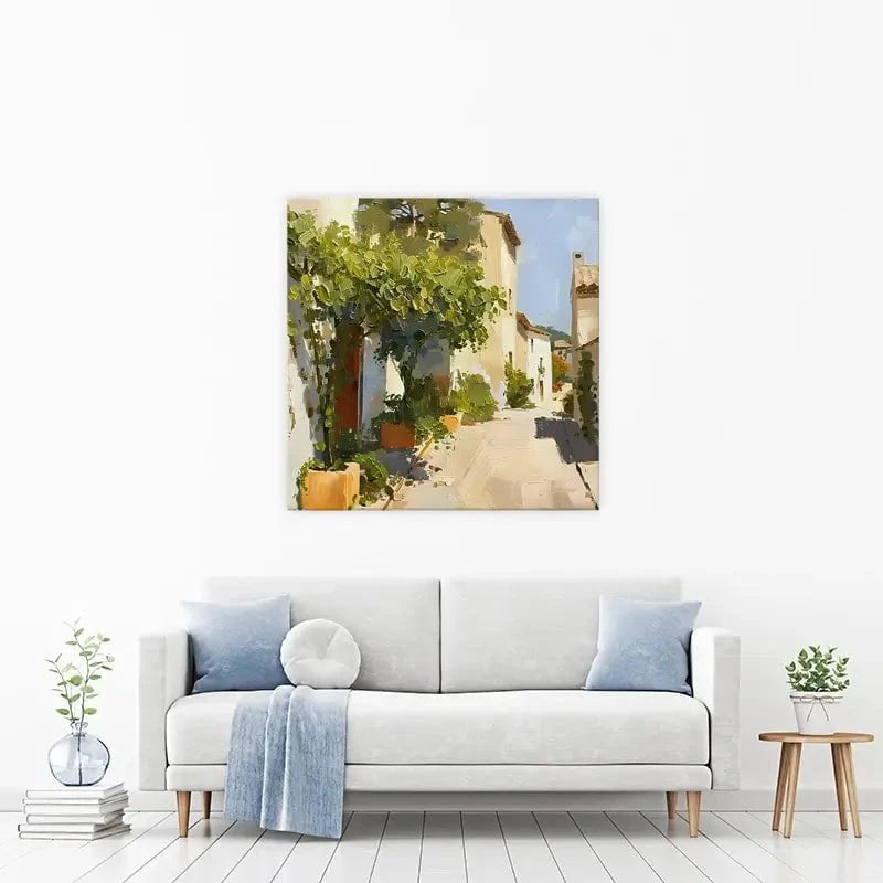 Street In Mallorca Canvas Print Street In Mallorca Canvas Print wall art product Elena Avanesova
