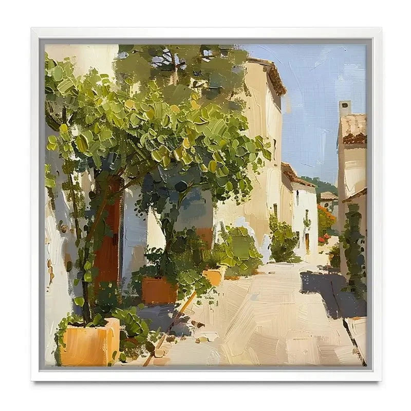 Street In Mallorca Canvas Print Street In Mallorca Canvas Print wall art product Elena Avanesova