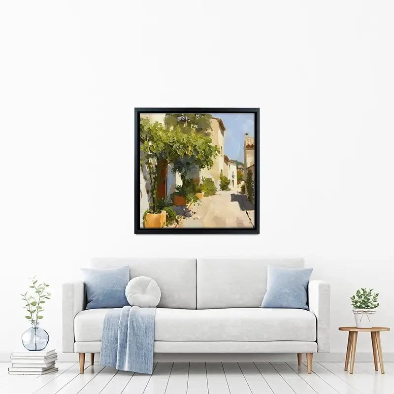 Street In Mallorca Canvas Print Street In Mallorca Canvas Print wall art product Elena Avanesova