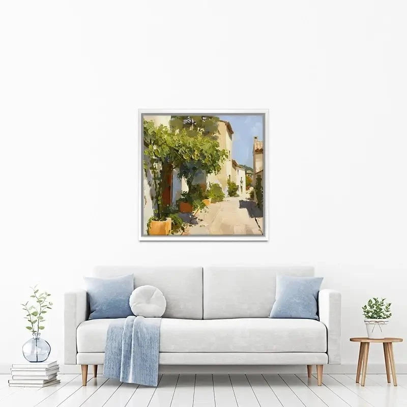 Street In Mallorca Canvas Print Street In Mallorca Canvas Print wall art product Elena Avanesova