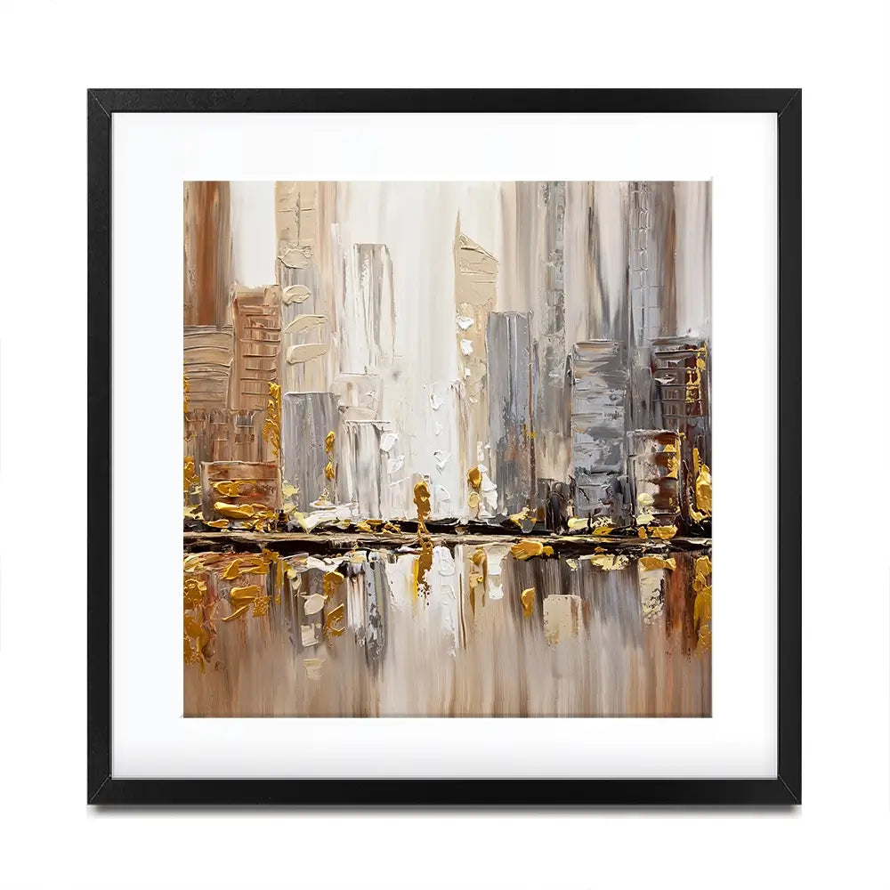 Streets Square Framed Art Print Streets Square Framed Art Print wall art product Osnat Tzadok