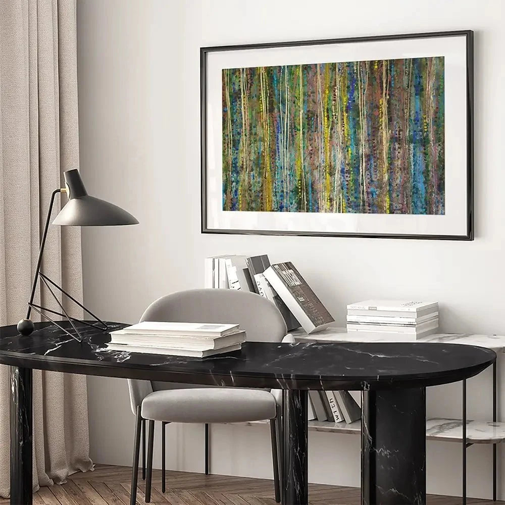 Striped Philosophy Framed Art Print Striped Philosophy Framed Art Print wall art product Maria Moretti