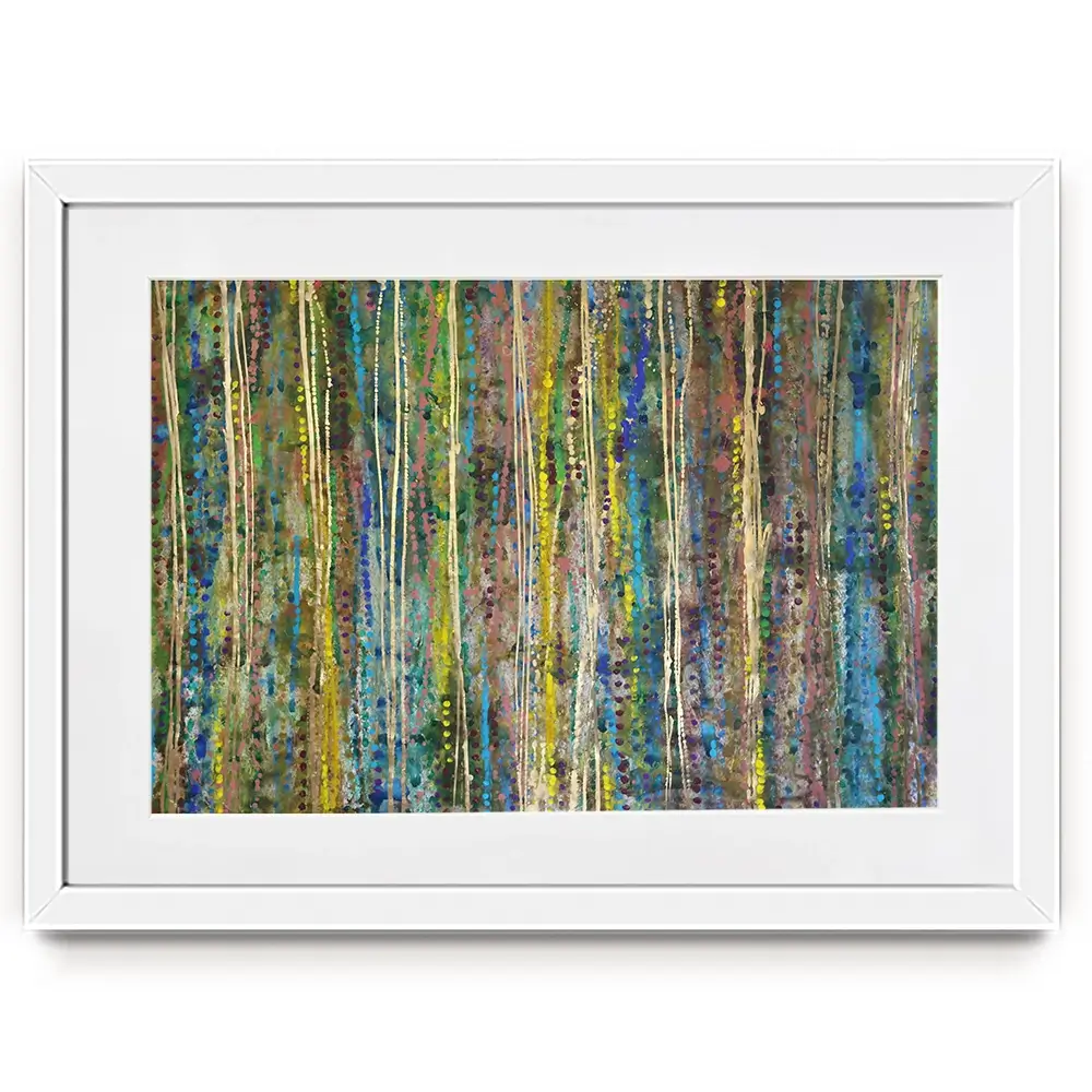 Striped Philosophy Framed Art Print Striped Philosophy Framed Art Print wall art product Maria Moretti