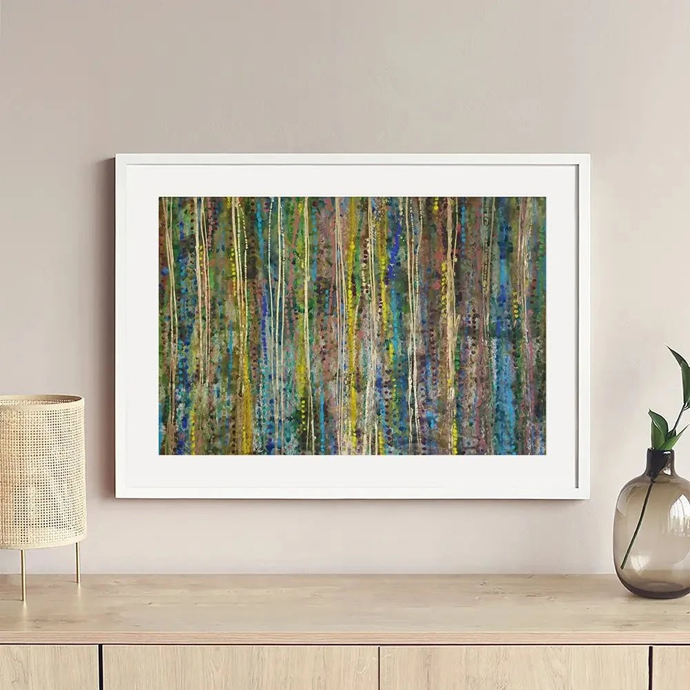 Striped Philosophy Framed Art Print Striped Philosophy Framed Art Print wall art product Maria Moretti