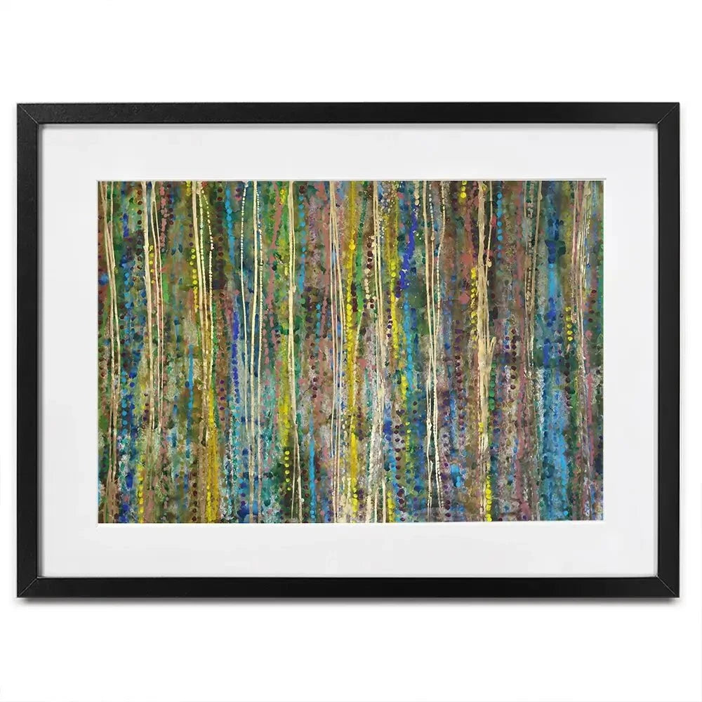 Striped Philosophy Framed Art Print Striped Philosophy Framed Art Print wall art product Maria Moretti