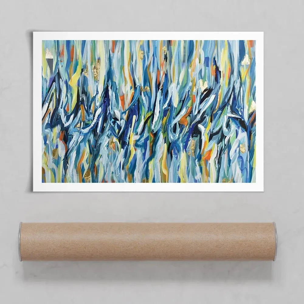 Stripes Art Print Stripes Art Print wall art product Olga Tkachyk