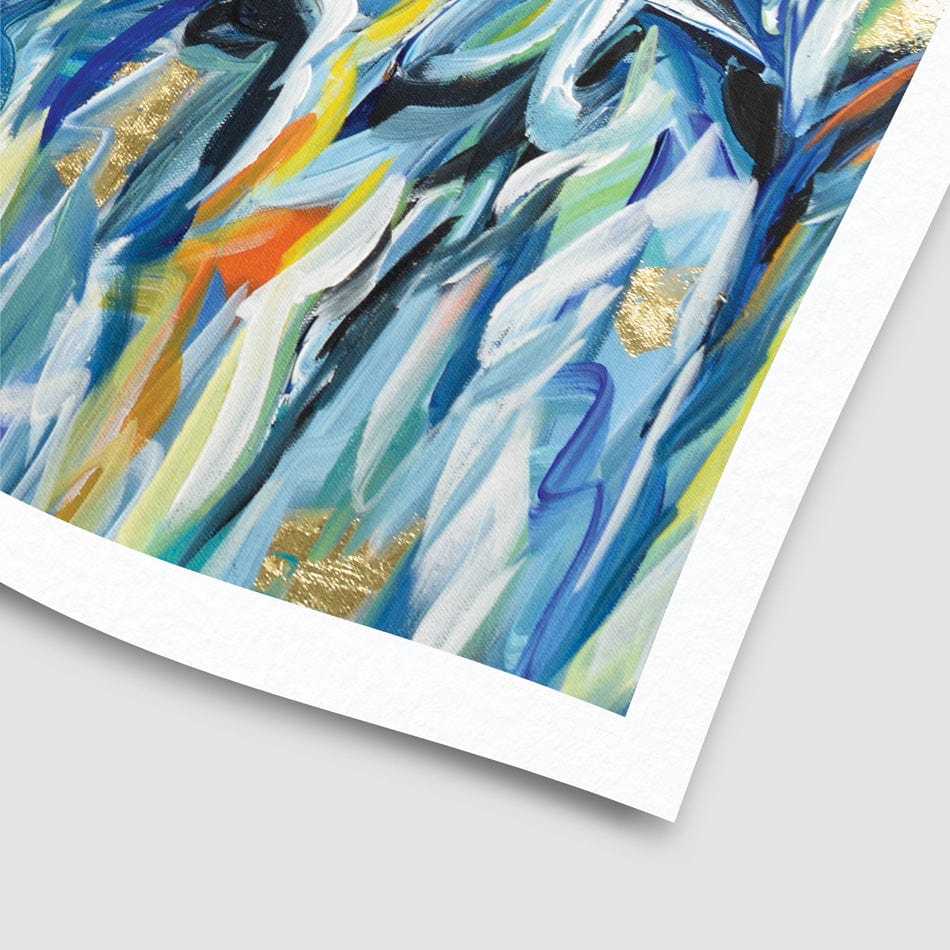 Stripes Art Print wall art product Olga Tkachyk