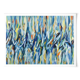 Stripes Art Print wall art product Olga Tkachyk