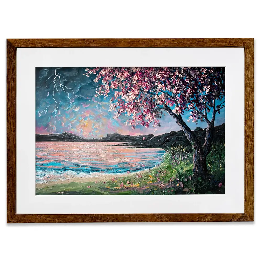 Struck By You Framed Art Print Struck By You Framed Art Print wall art product Nada Khatib