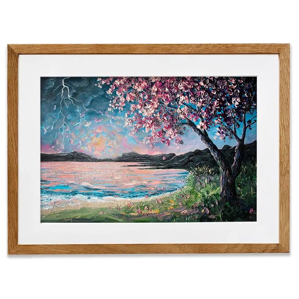 Struck By You Framed Art Print Struck By You Framed Art Print wall art product Nada Khatib