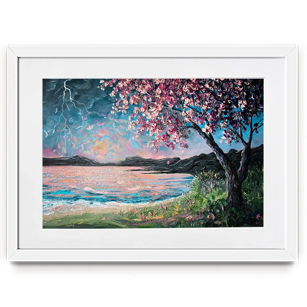 Struck By You Framed Art Print Struck By You Framed Art Print wall art product Nada Khatib